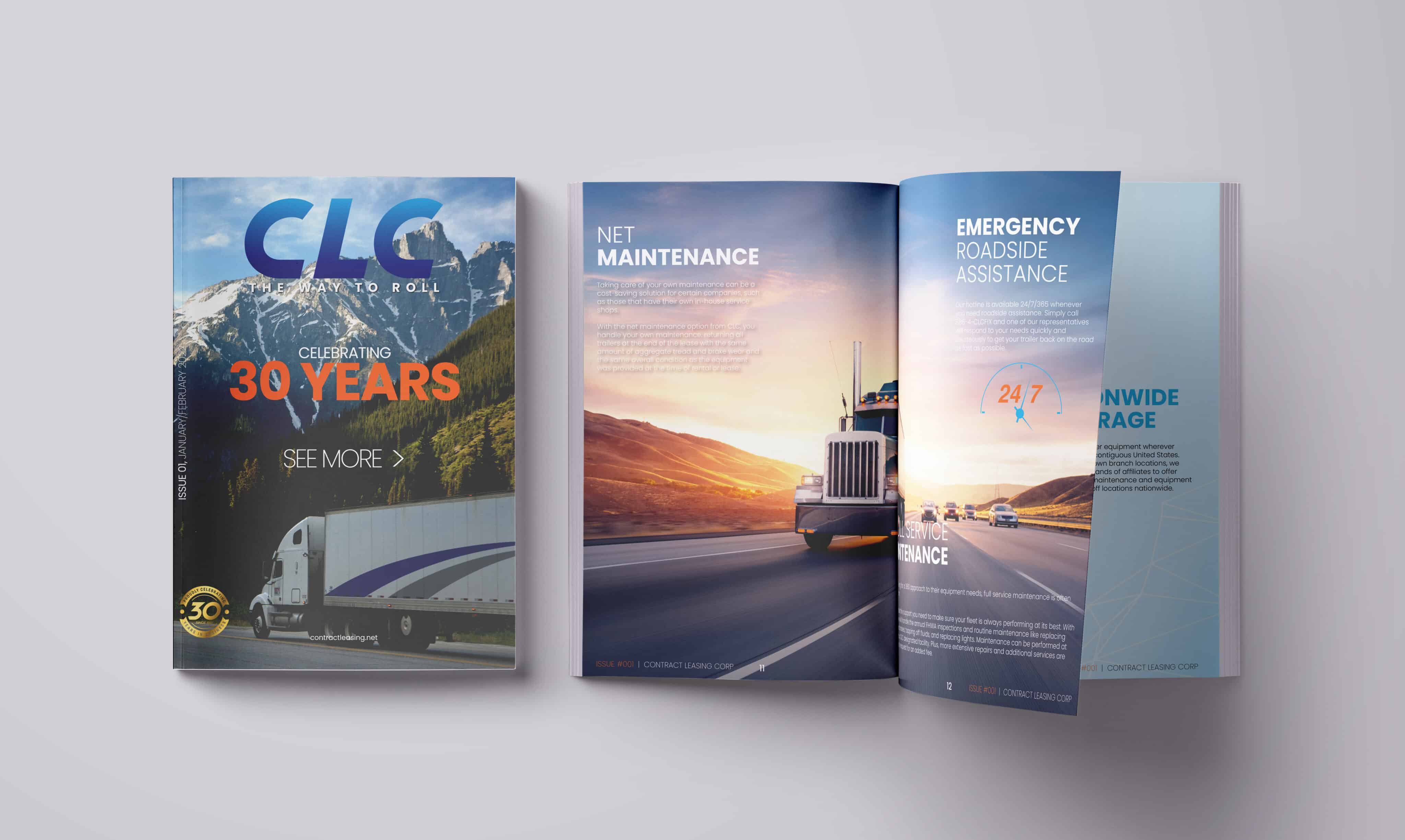 CLC Debuts Special Edition Anniversary Brochure | CLC | Proudly Serving Americas Best Fleets