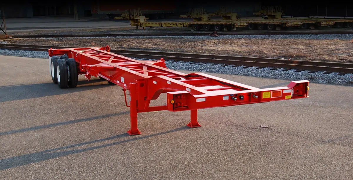 Bridgemaster Tri-Axle Chassis for Lease in Houston TX