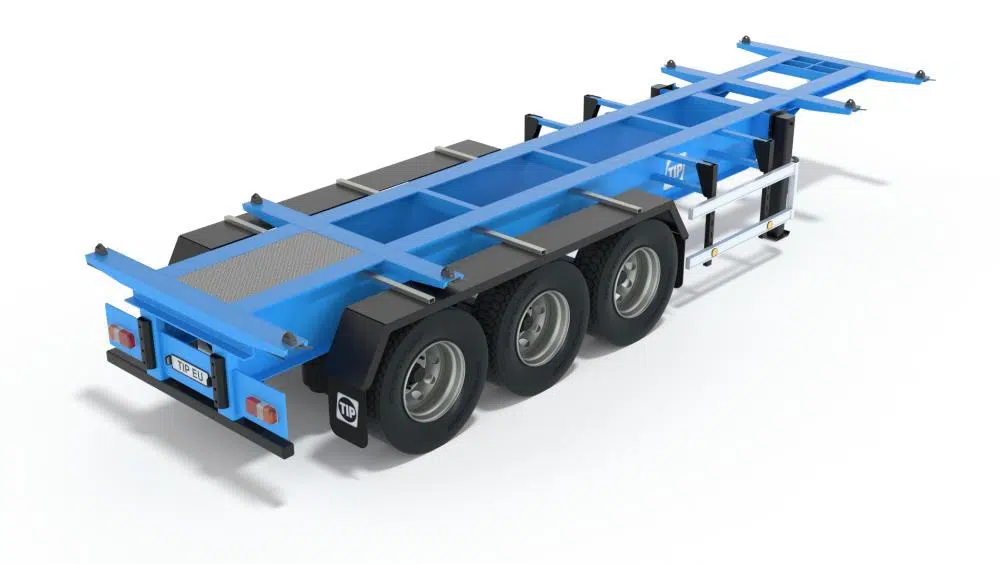 Widespread Tandem Combo Chassis for Lease in Texas