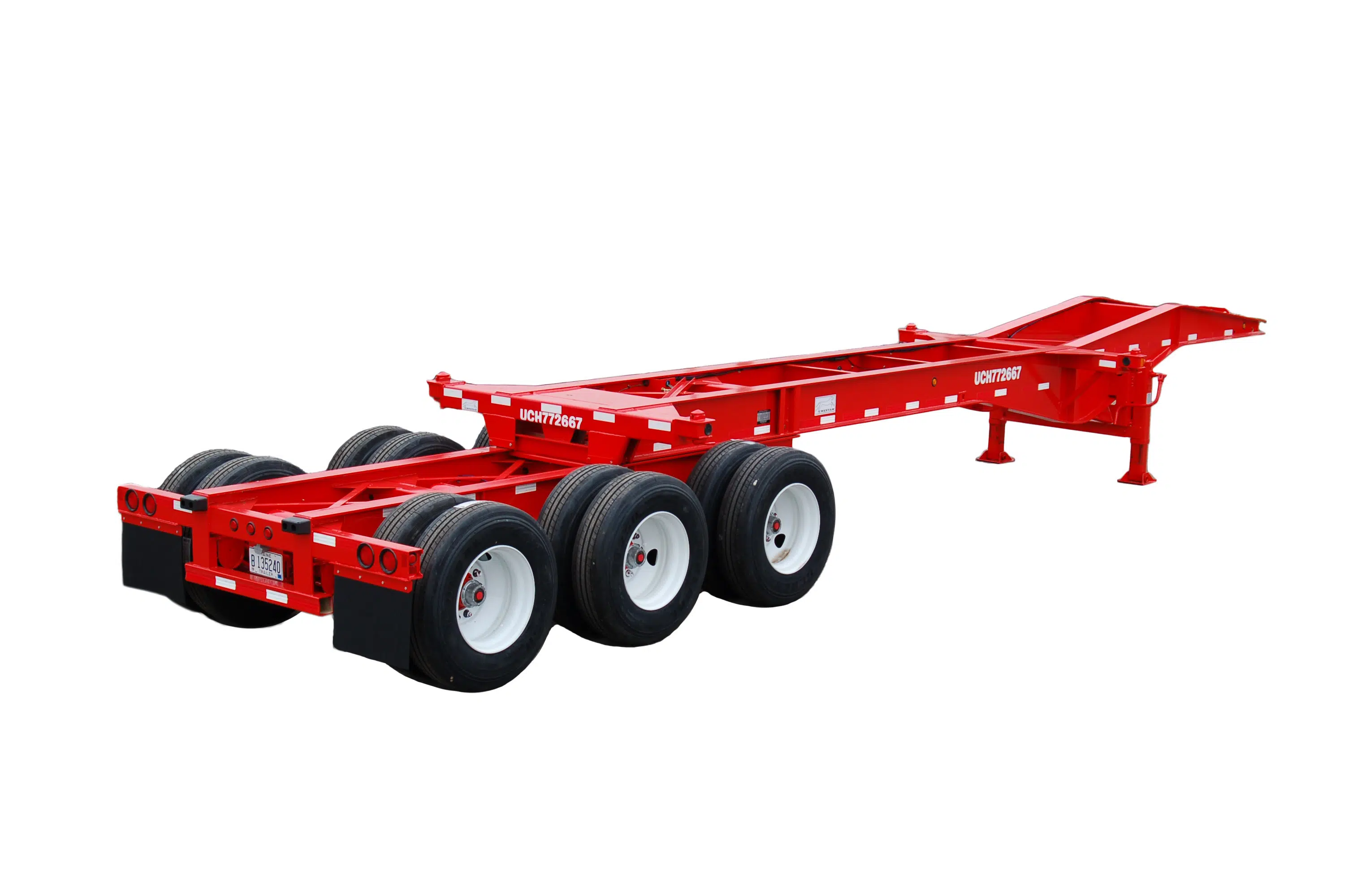 Bridgemaster Tri-Axle Chassis for Lease in New Jersey
