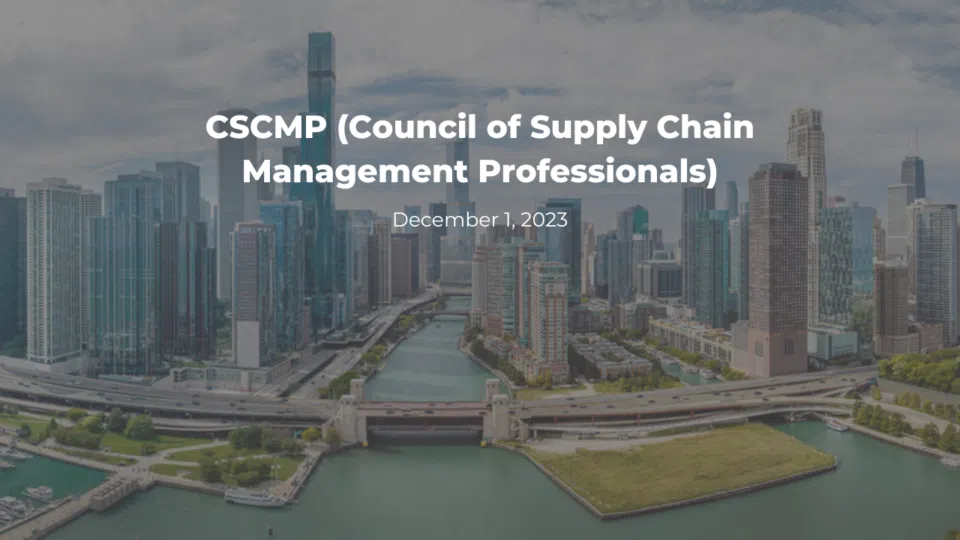 CSCMP (Council of Supply Chain Management Professionals) | CLC | Proudly Serving Americas Best Fleets